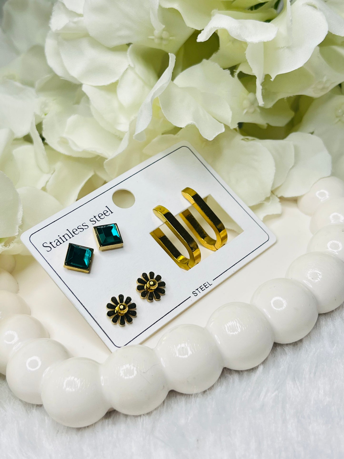 The Everyday Trio Earrings set
