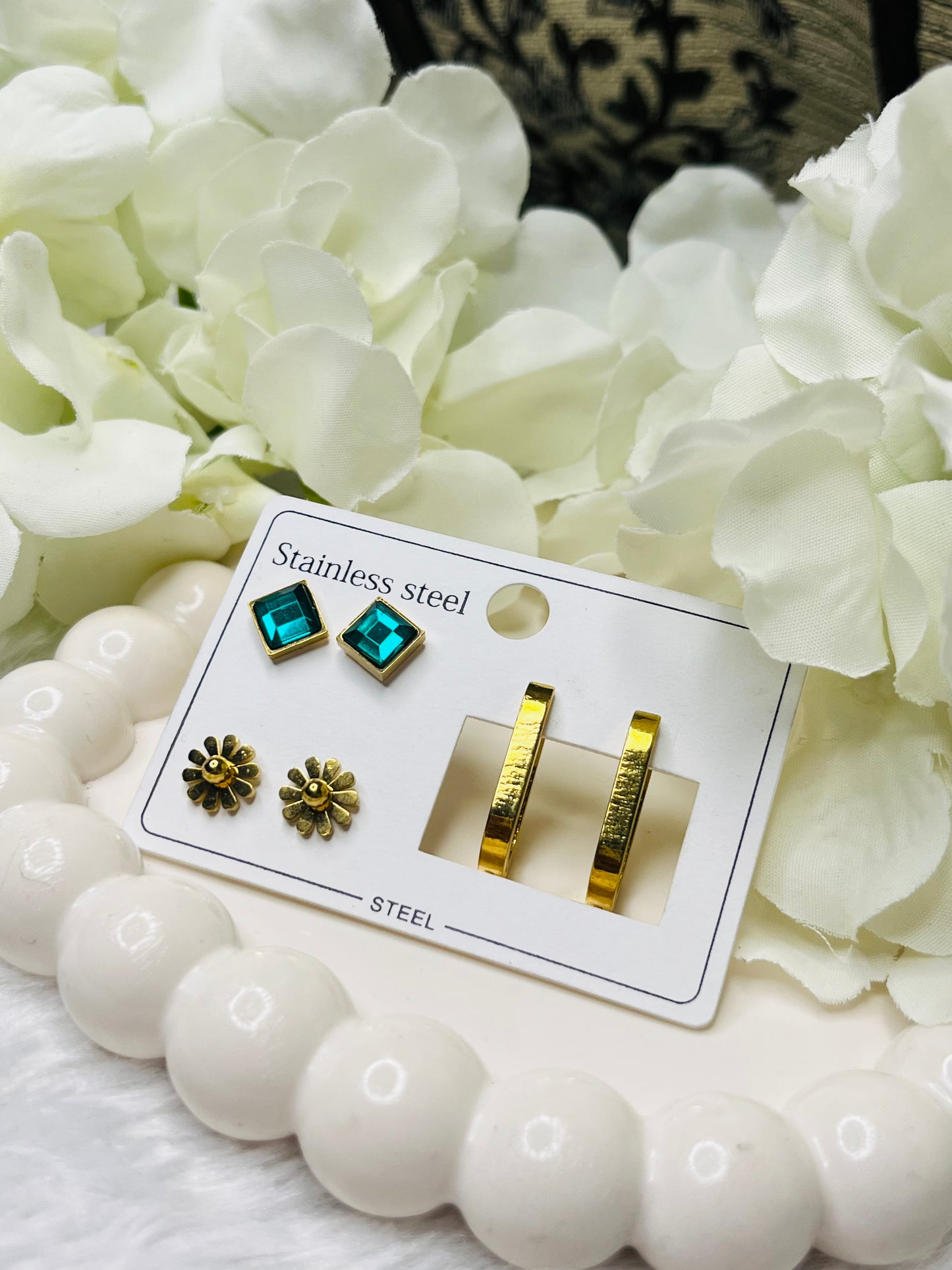 The Everyday Trio Earrings set