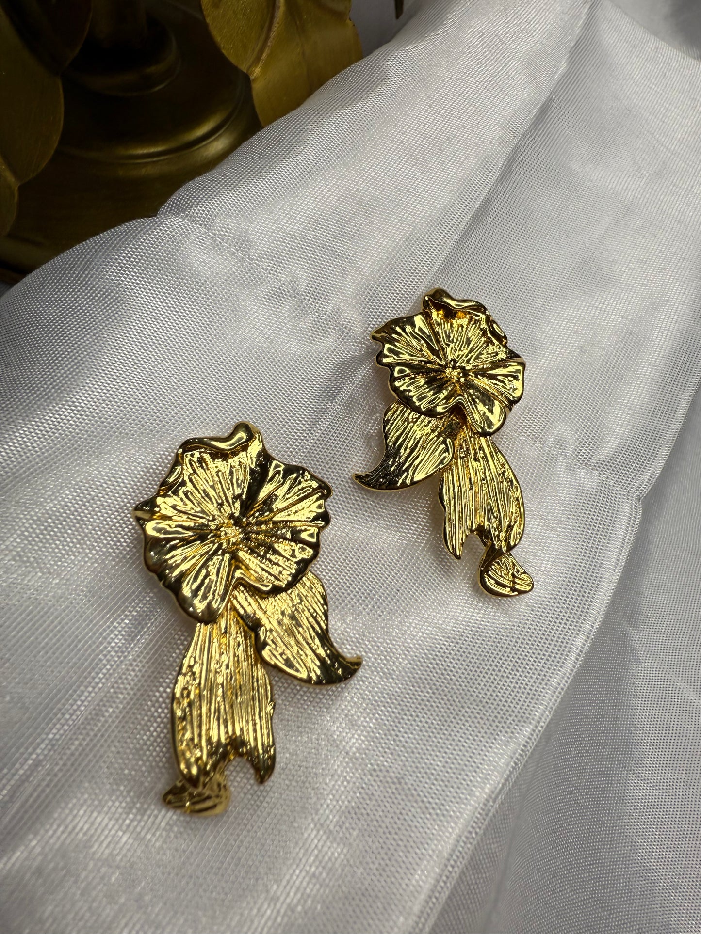 Golden Bloom Earrings