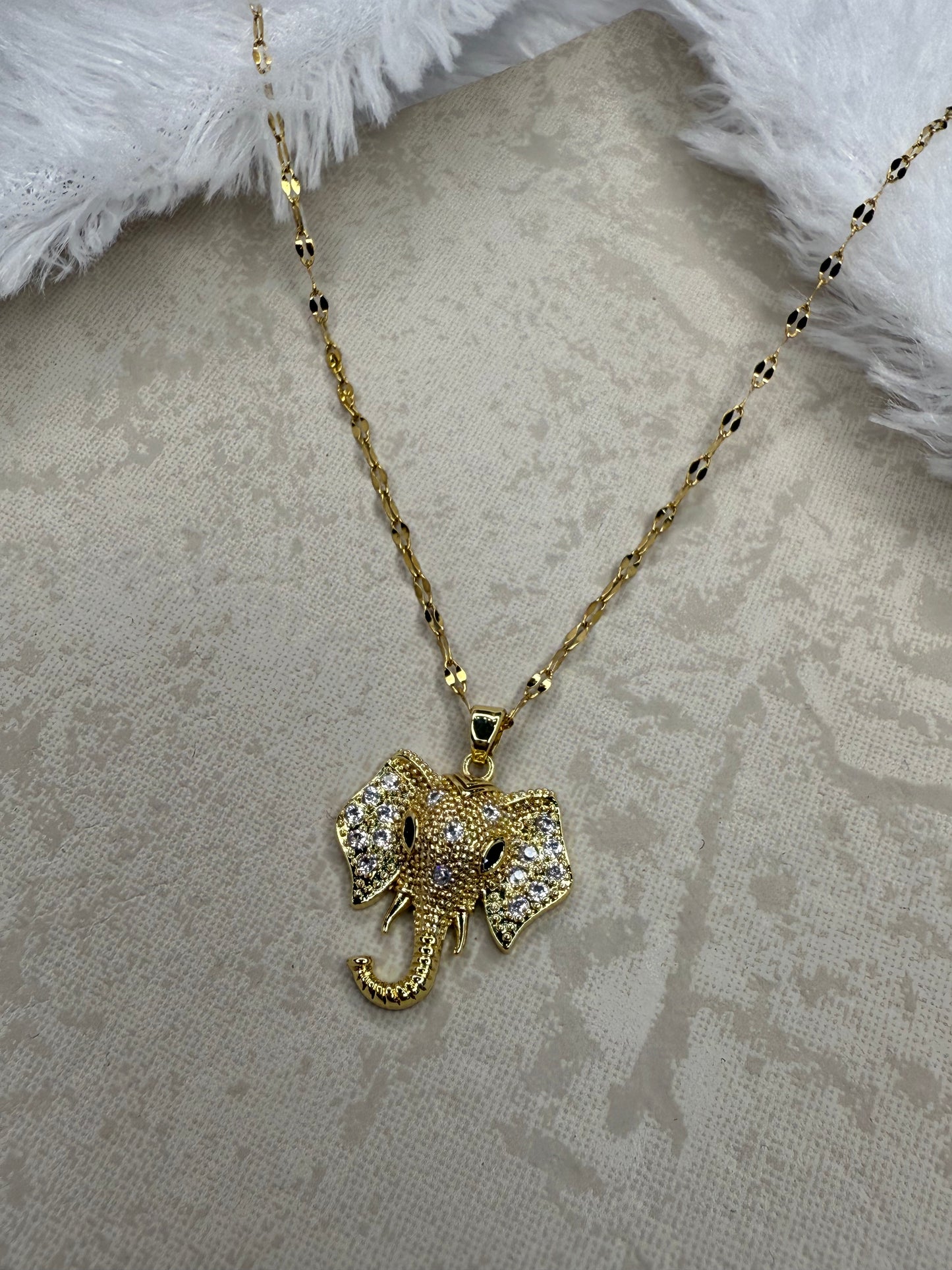 Gilded Ganesha Necklace