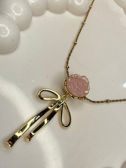 Pink Bloom Necklace
