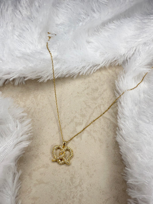 Pretzel Necklace