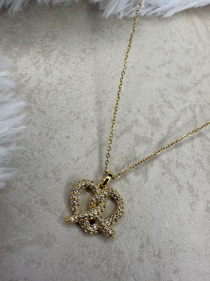 Pretzel Necklace