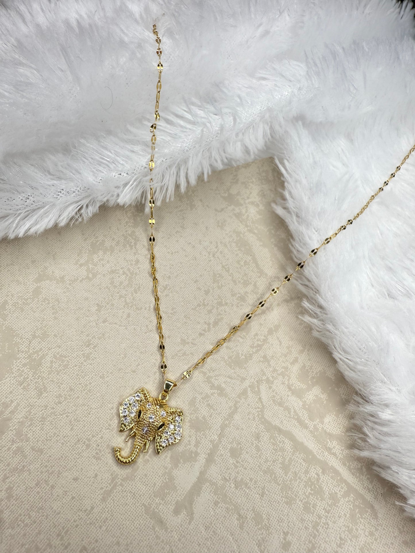 Gilded Ganesha Necklace