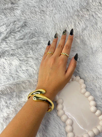 Golden Cuff Bracelet